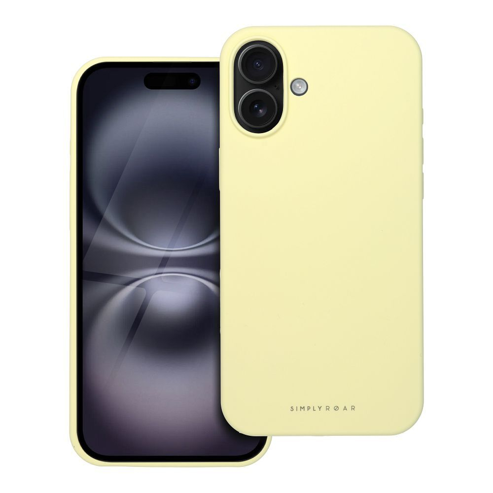 iPhone 16 PLUS Light yellow ROAR CLOUDSKIN nugarėlė