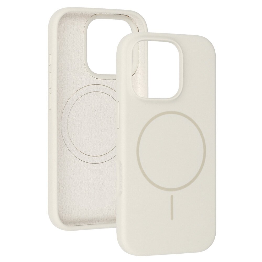 iPhone 16 stone SLIM SILICONE MagSafe nugarėlė 3