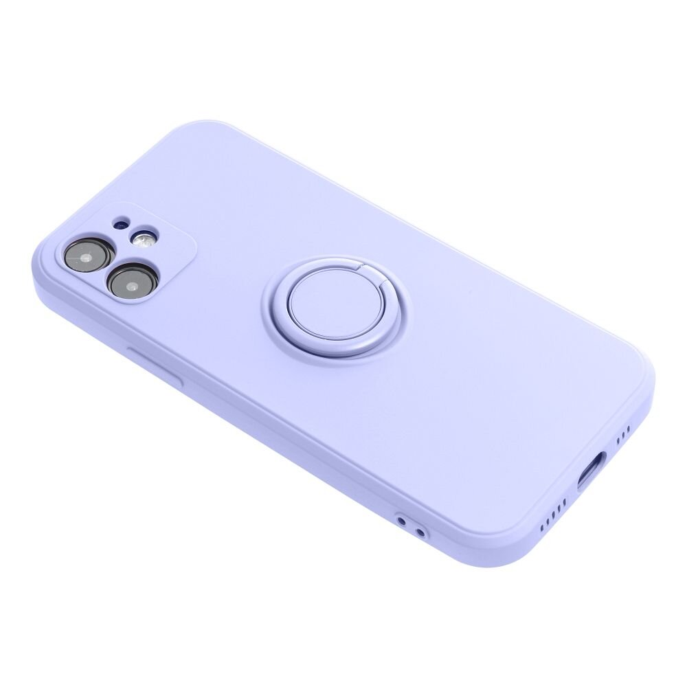 iPhone 16e purple SILICONE RING nugarėlė 3