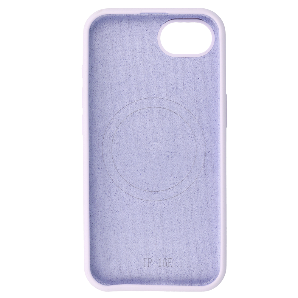 iPhone 16e purple SLIM SILICONE MagSafe nugarėlė 2