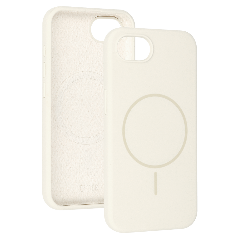 iPhone 16e stone SLIM SILICONE MagSafe nugarėlė 3