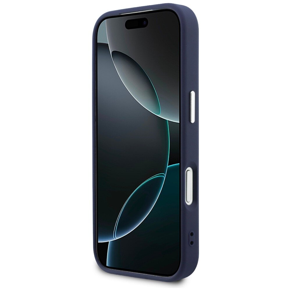 iPhone 17 PRO blue MagSafe PU Karl RSG Logo KARL LAGERFELD nugarėlė 4