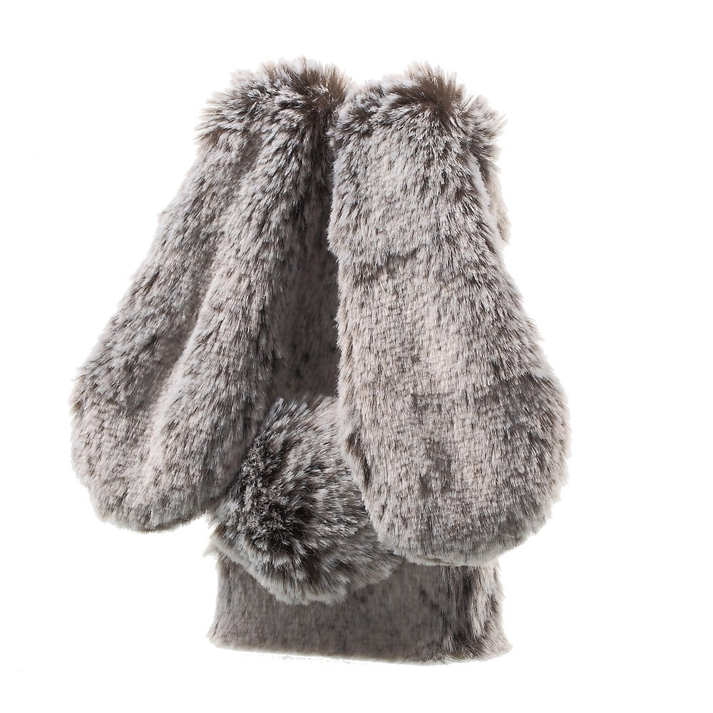 iPhone 6+/6S+ ruda nugarėlė Fluffy Rabbit 5