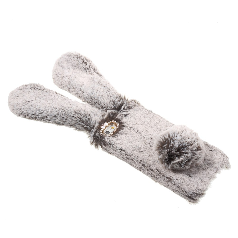 iPhone 6+/6S+ ruda nugarėlė Fluffy Rabbit 9