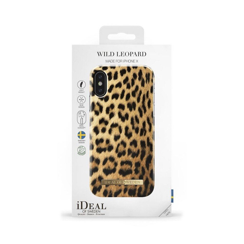 iPhone 6+/7+/8+ iDeal Of Sweden nugarėlė Wild Leopard 1