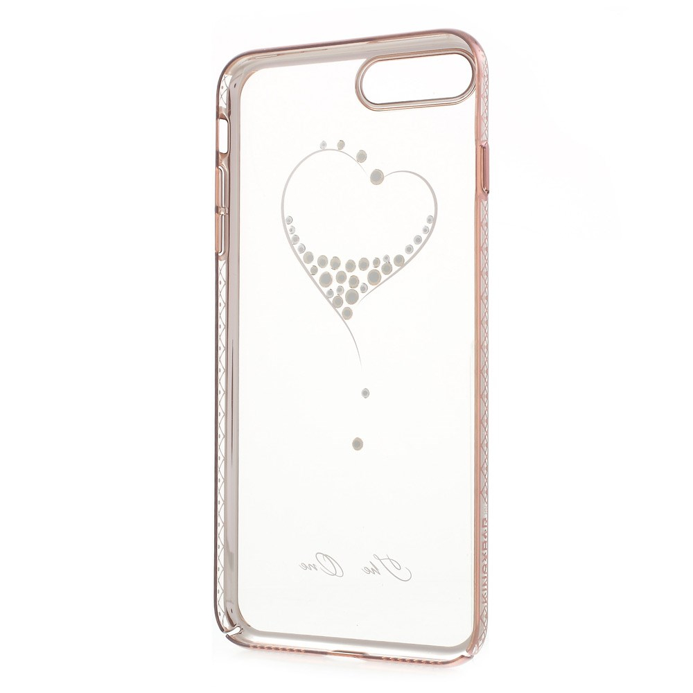 iPhone 7+/8+ rose Heart nugarėlė su Swarovski 1
