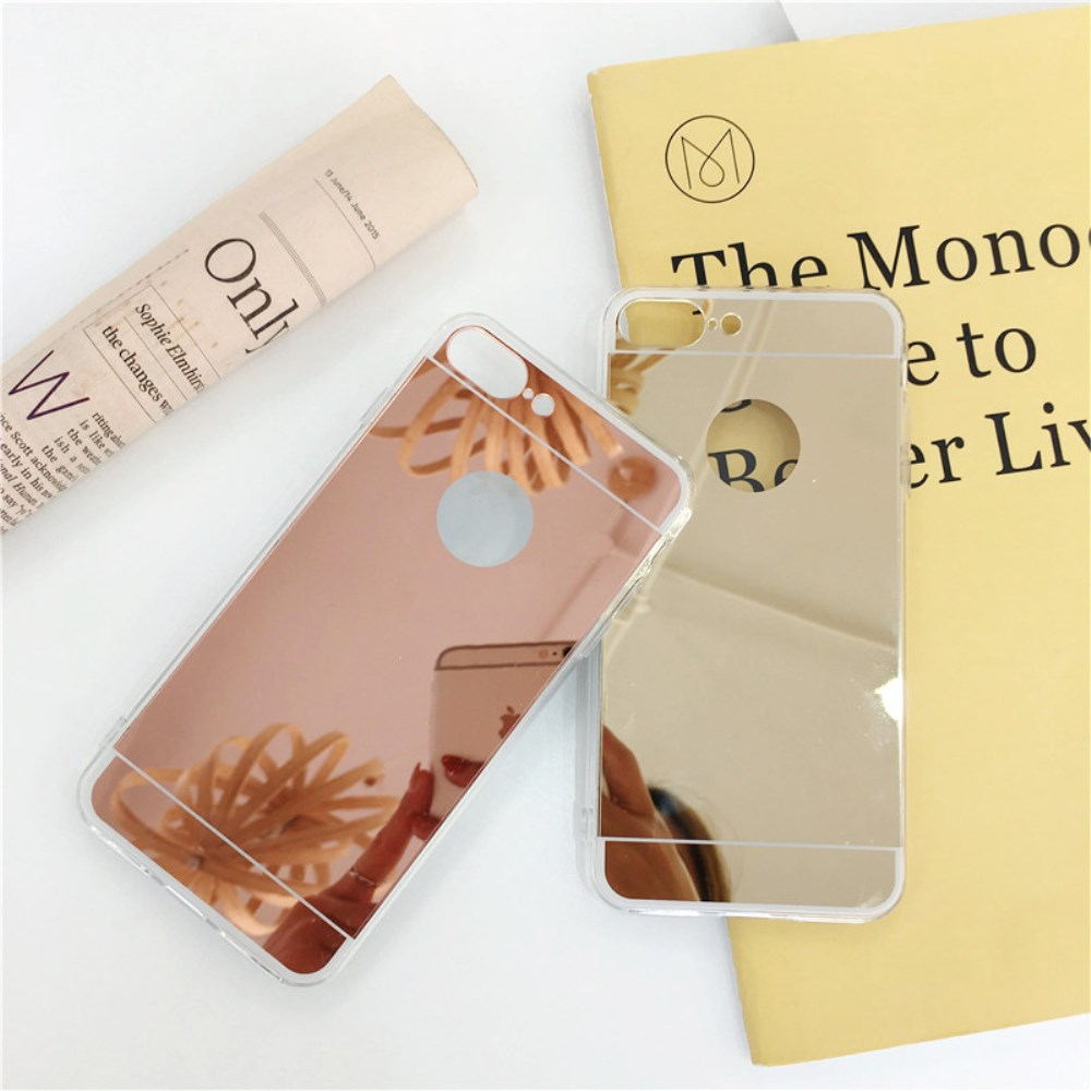 iPhone 7+/8+ silver MIRROR nugarėlė 1