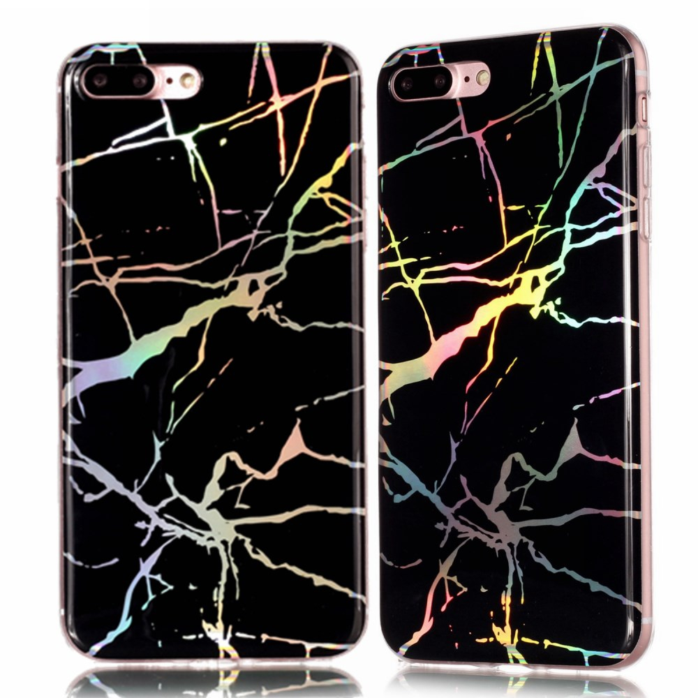 iPhone 7+/8+ Tracy Black Marble+ nugarėlė 1