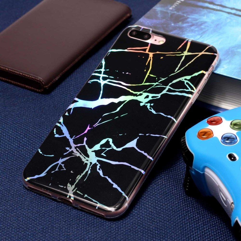 iPhone 7+/8+ Tracy Black Marble+ nugarėlė 5