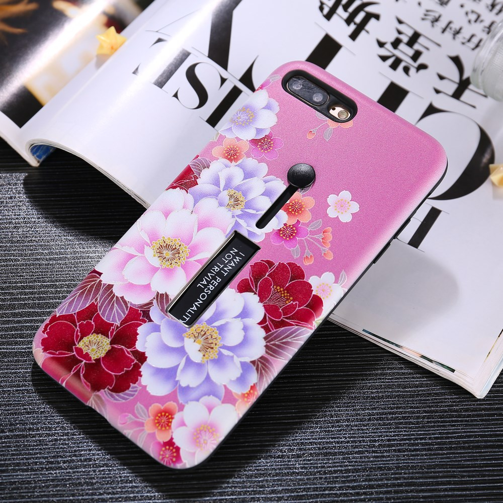 iPhone 7+/8+ Tracy Finger nugarėlė Colorful Flower 2