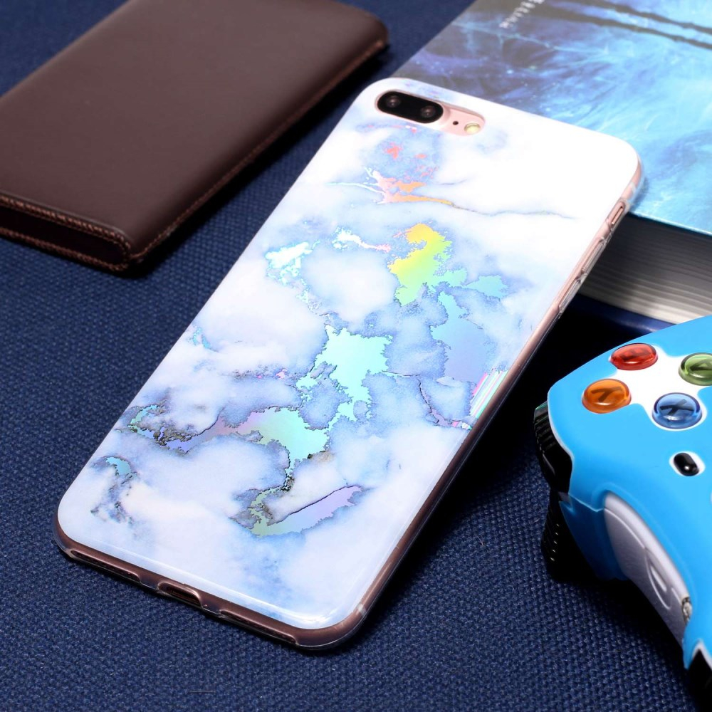 iPhone 7+/8+ Tracy Sky Blue Marble+ nugarėlė 5