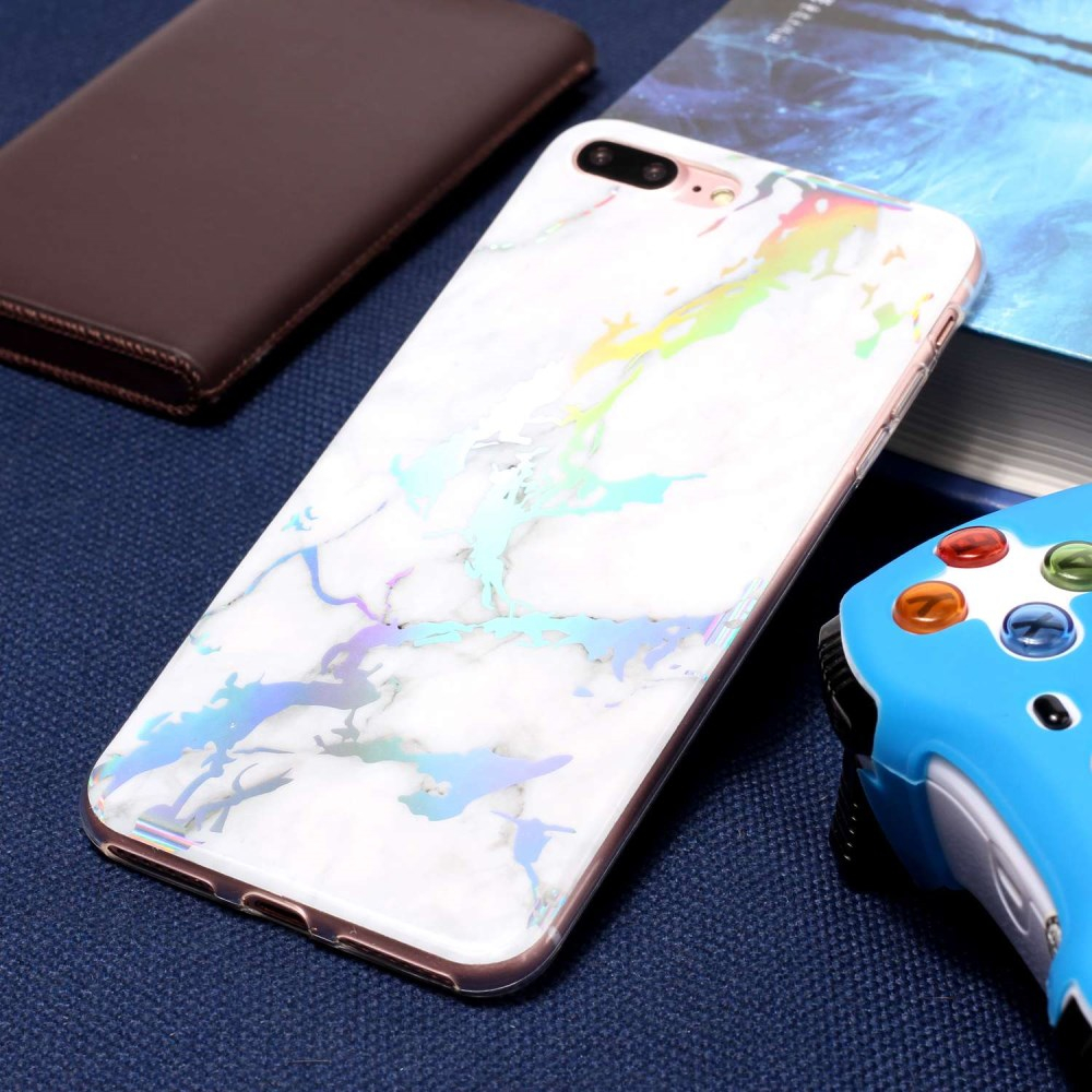 iPhone 7+/8+ Tracy White Marble+ nugarėlė 5