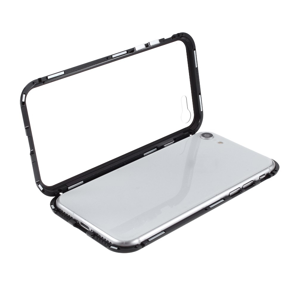 iPhone 7/8/SE 2020 juoda MAGNETIC 360 glass nugarėlė 10