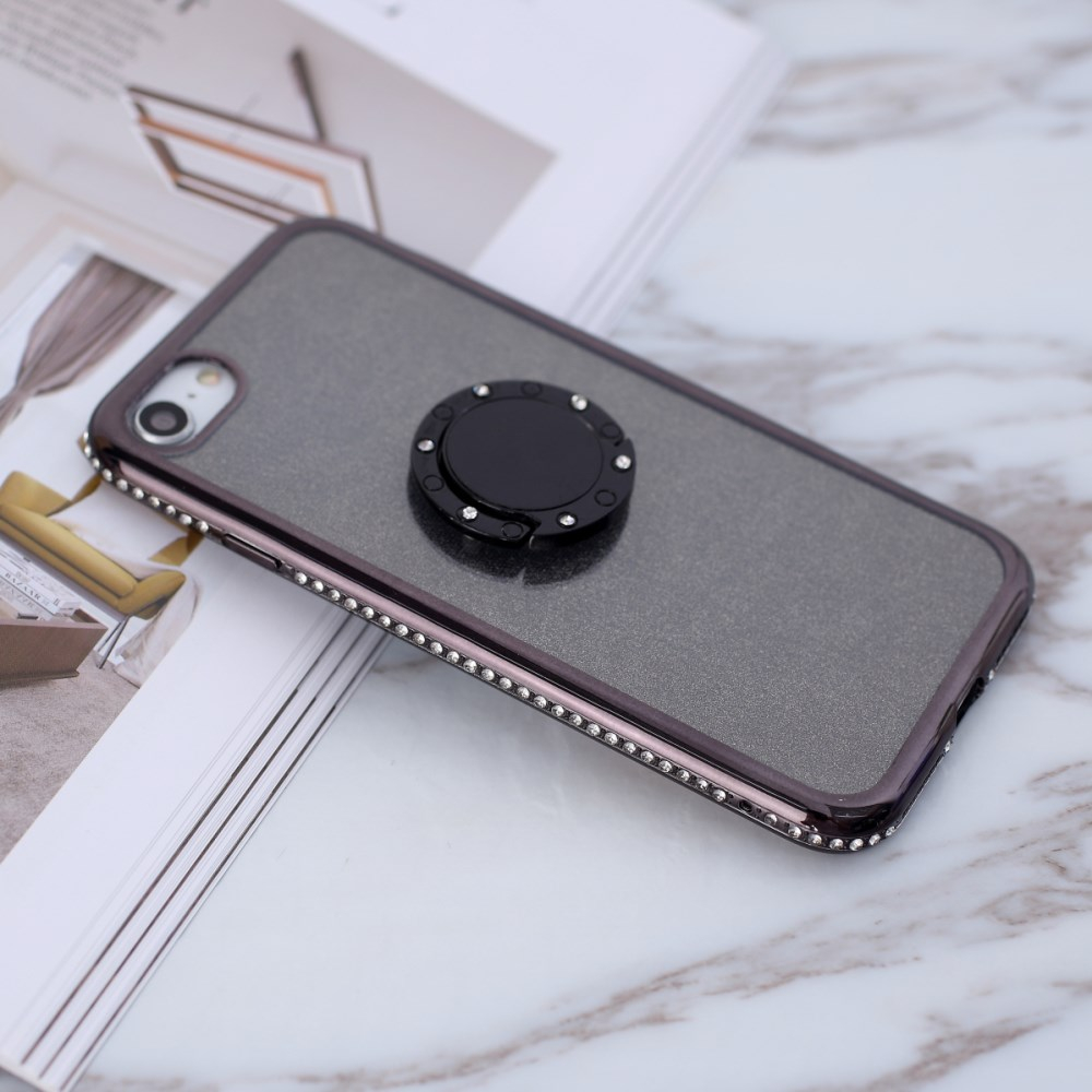 iPhone 7/8/SE 2020/SE 2022 tracy juoda Glitter Ring nugarėlė 2