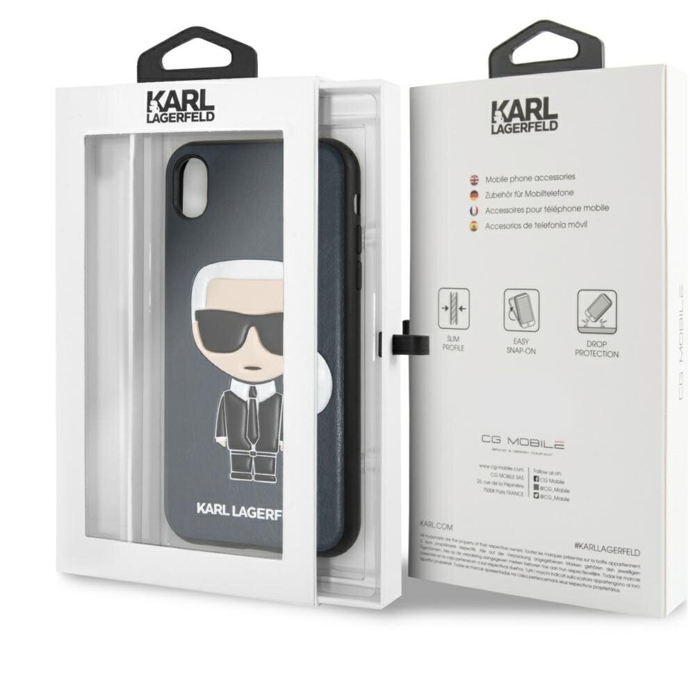 iPhone XR mėlyna KARL LAGERFELD nugarėlė KLHCI61IKPUBL 13 iPhone XR mėlyna KARL LAGERFELD nugarėlė KLHCI61IKPUBL 13