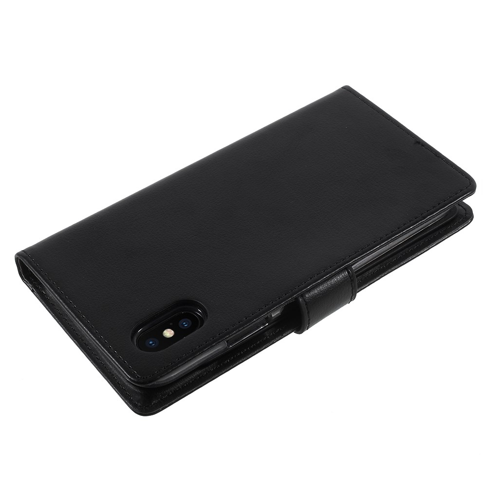 iPhone X/XS juodas MERCURY RICH DIARY dėklas 4