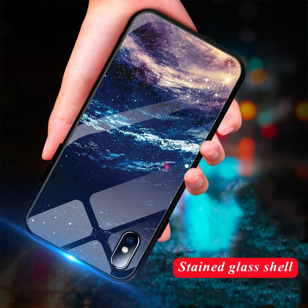 Iphone X/XS picture glass nugarėlė Universe 2