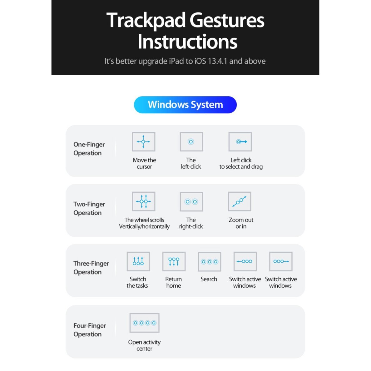 iPad Pro 11 2024 (M4) black DUX DUCIS DK Series dėklas su klaviatūra 19