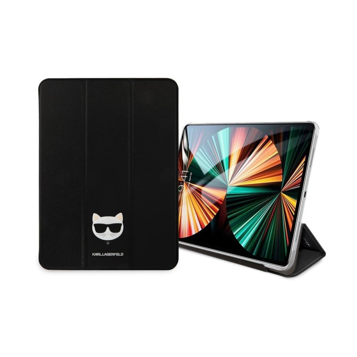 iPad Pro 12.9 (3rd / 4th / 5th / 6th Gen) / iPad Air 13 (2024) black KARL LAGERFELD dėklas KLFC12OCHK 3