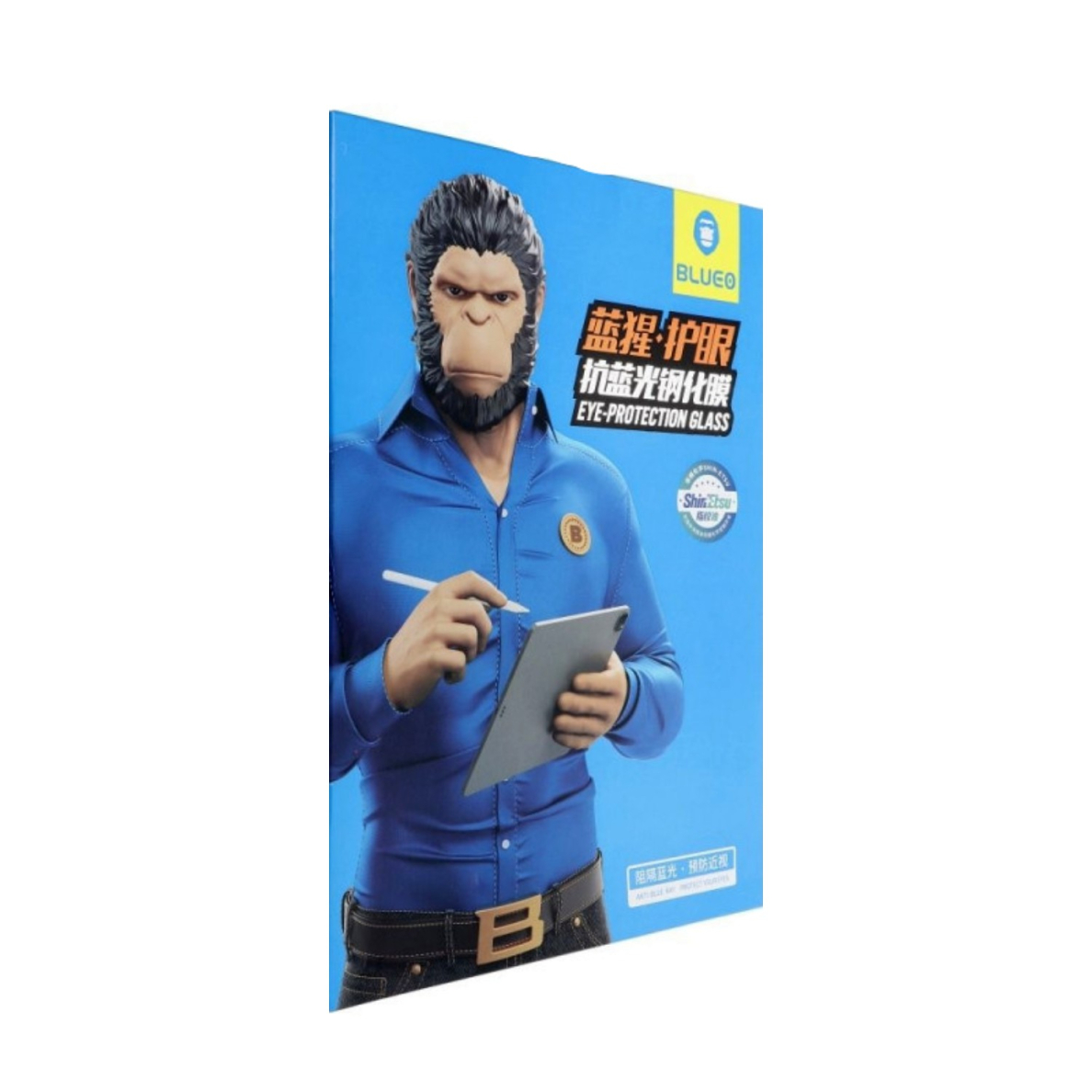 iPad Pro 12.9 (3rd / 4th / 5th / 6th Gen) Special Writing Mr.Monkey MATTE plėvelė