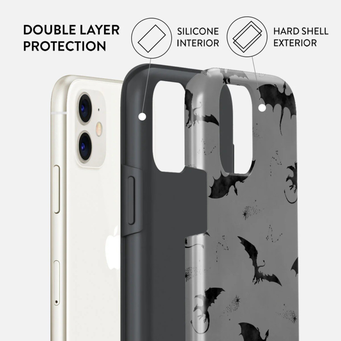 iPhone 11 Draco Tough BURGA nugarėlė 1