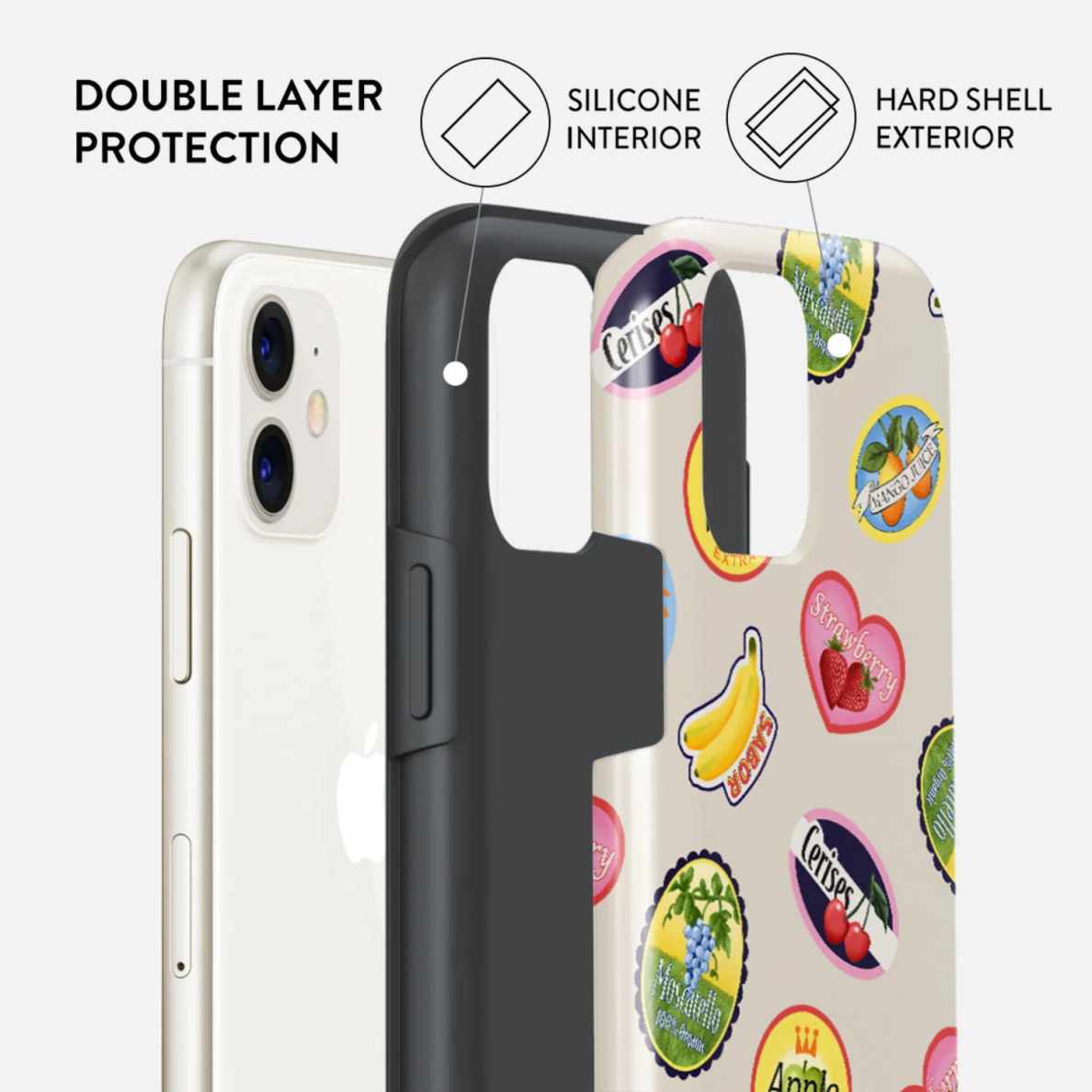 iPhone 11 Flavour Tough BURGA nugarėlė 1
