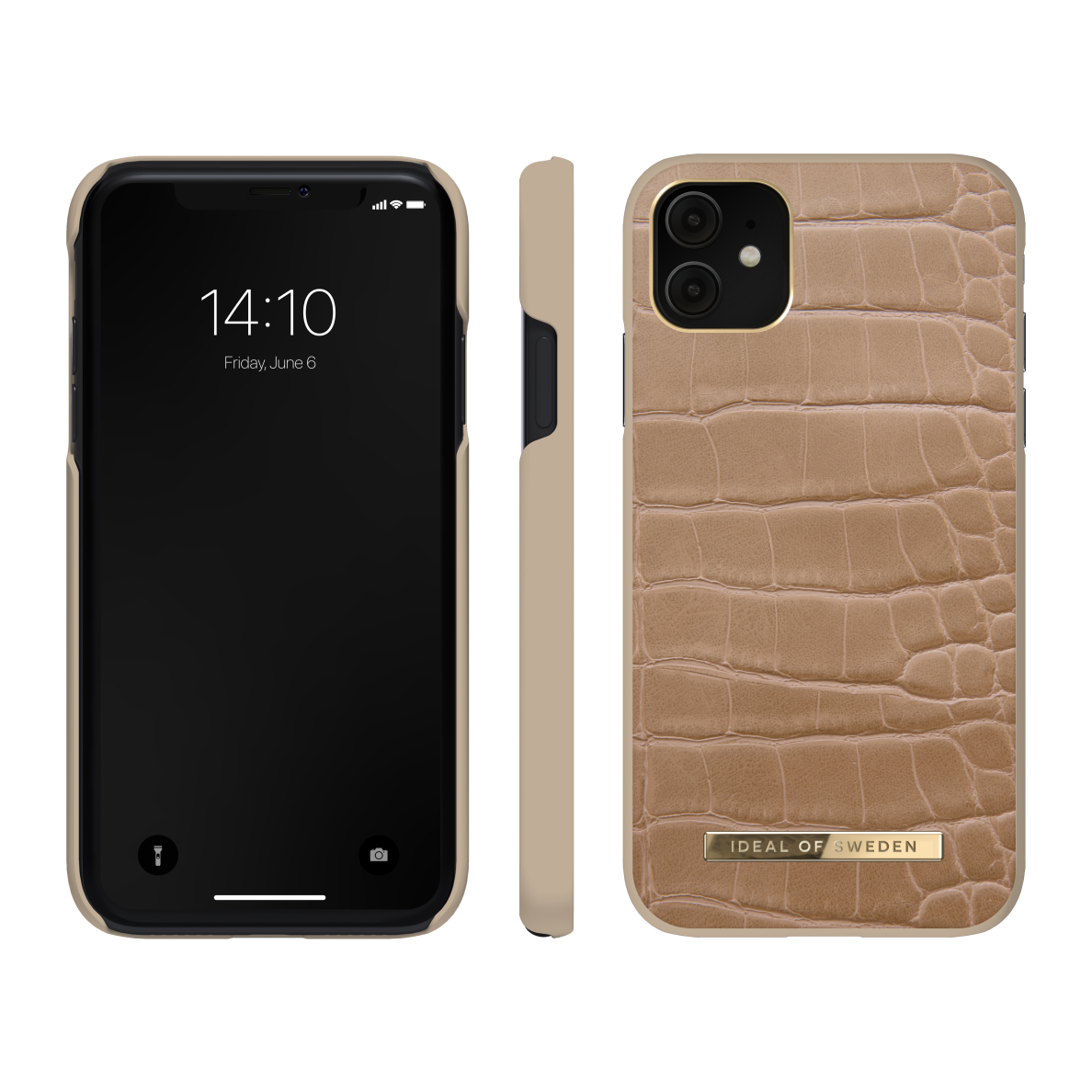 iPhone 11 iDeal Of Sweden nugarėlė Camel Croco 1 iPhone 11 iDeal Of Sweden nugarėlė Camel Croco 1