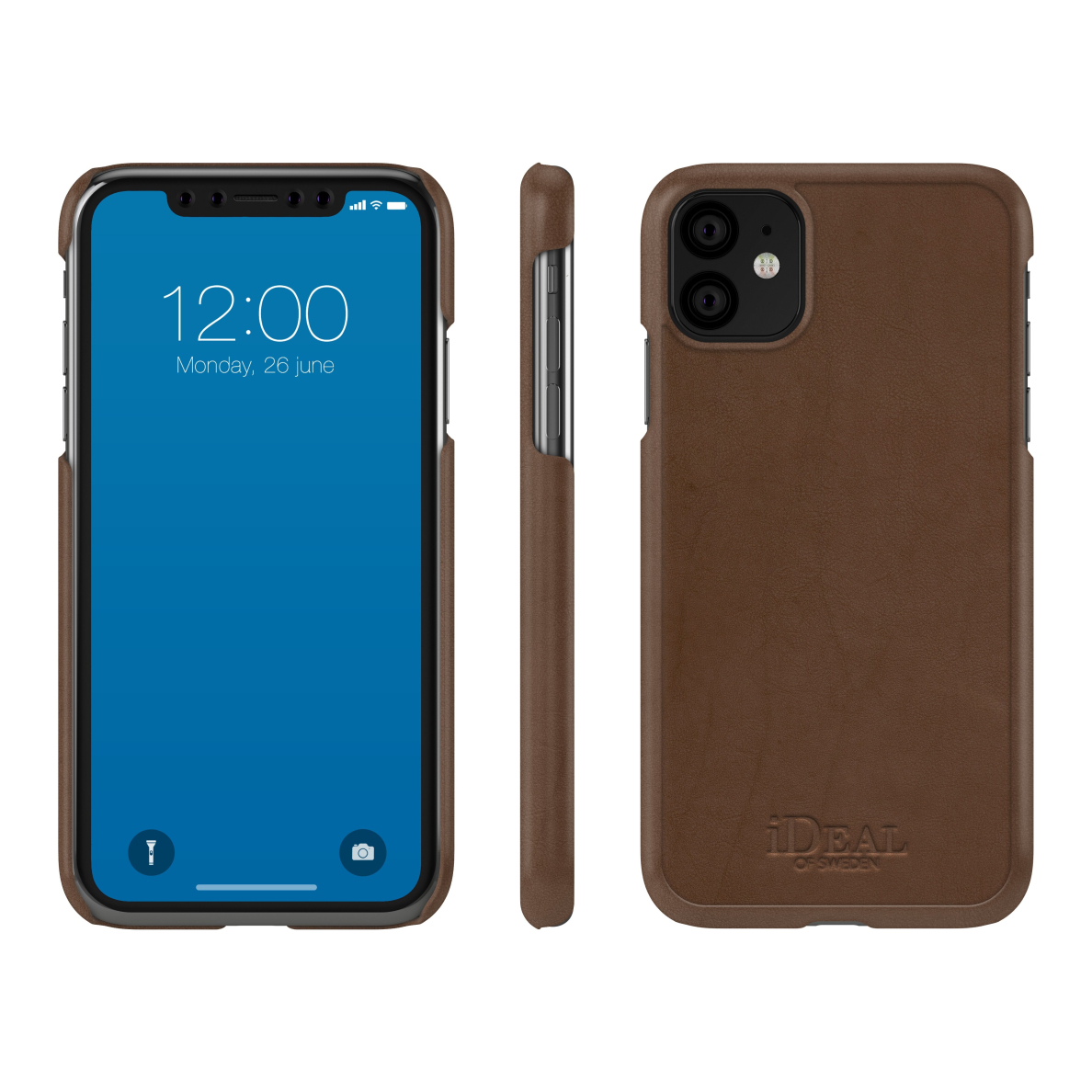 iPhone 11 iDeal Of Sweden nugarėlė Como Brown 1