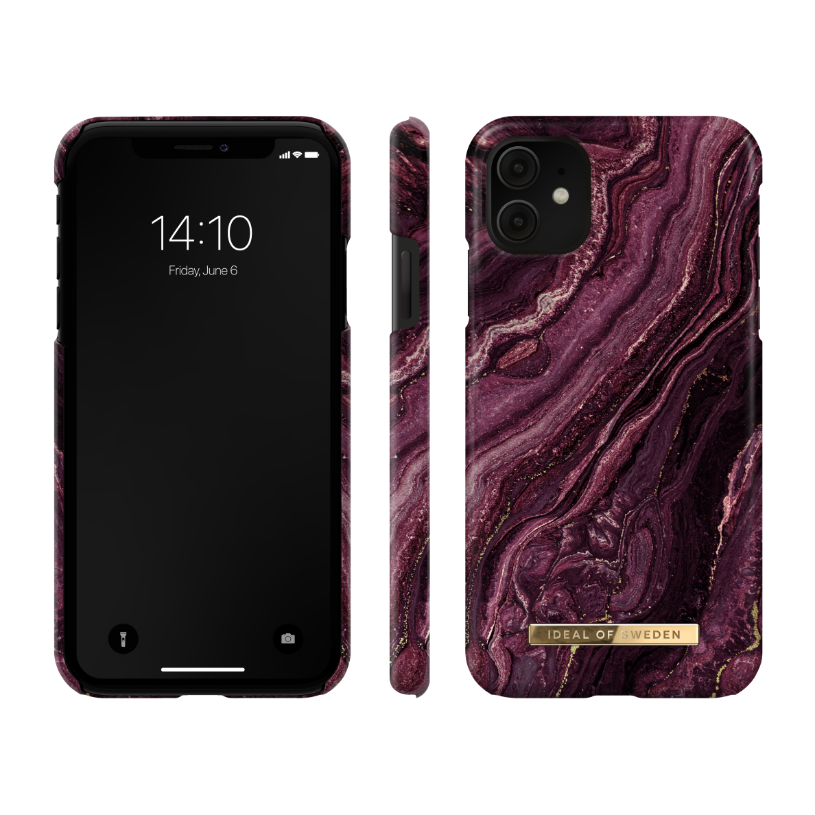 iPhone 11 iDeal Of Sweden nugarėlė Golden Plum 2