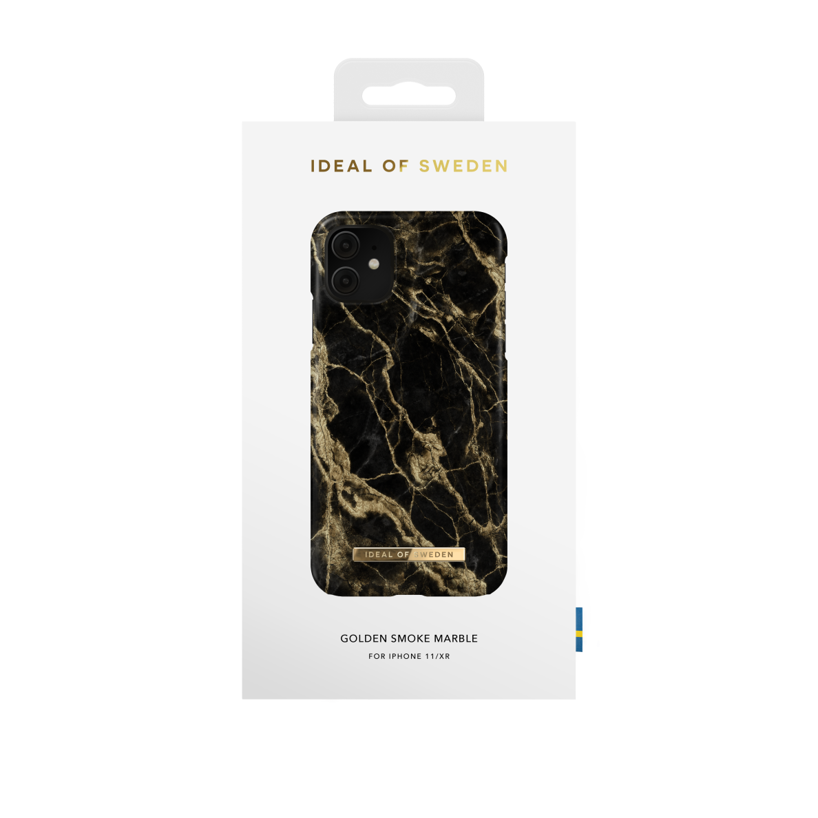 iPhone 11 iDeal Of Sweden nugarėlė Golden Smoke Marble 1