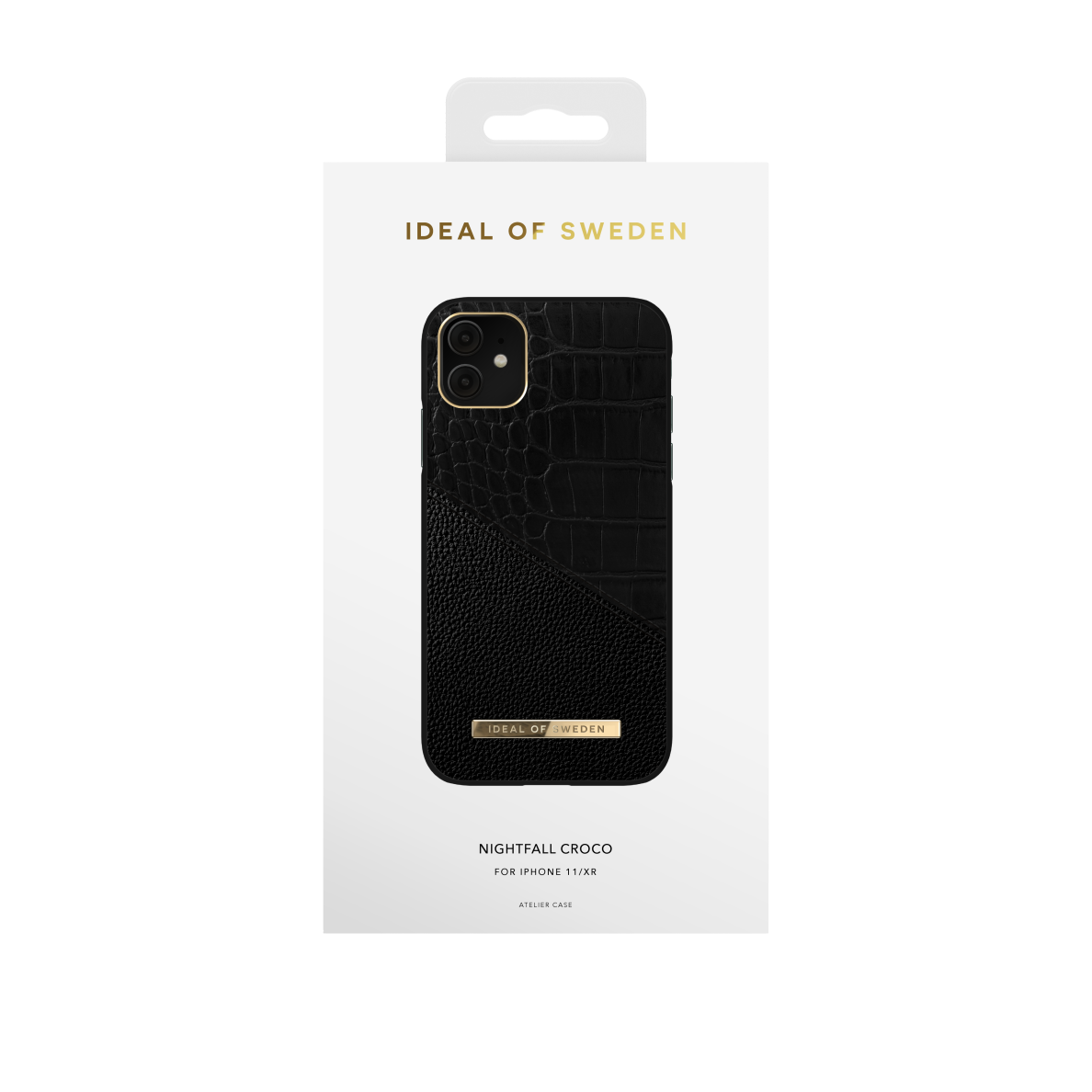 iPhone 11 iDeal Of Sweden nugarėlė Nightfall Croco 1