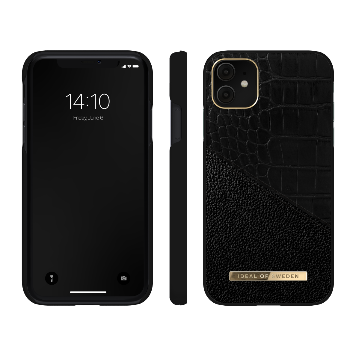 iPhone 11 iDeal Of Sweden nugarėlė Nightfall Croco 2