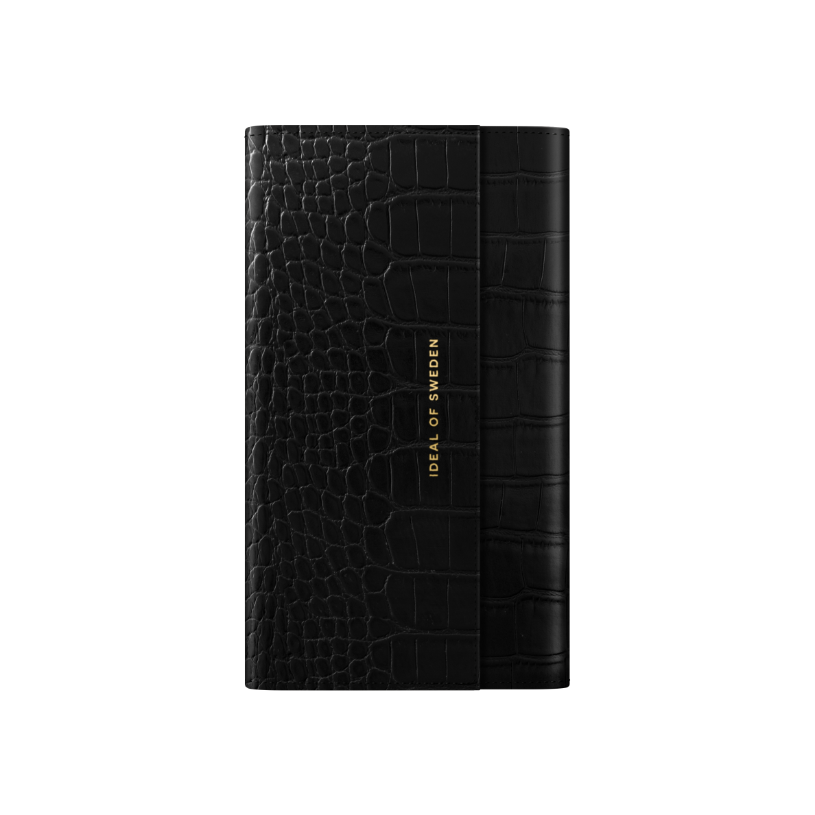 iPhone 11 PRO iDeal Of Sweden dėklas Signature Clutch Jet Black Croco 2