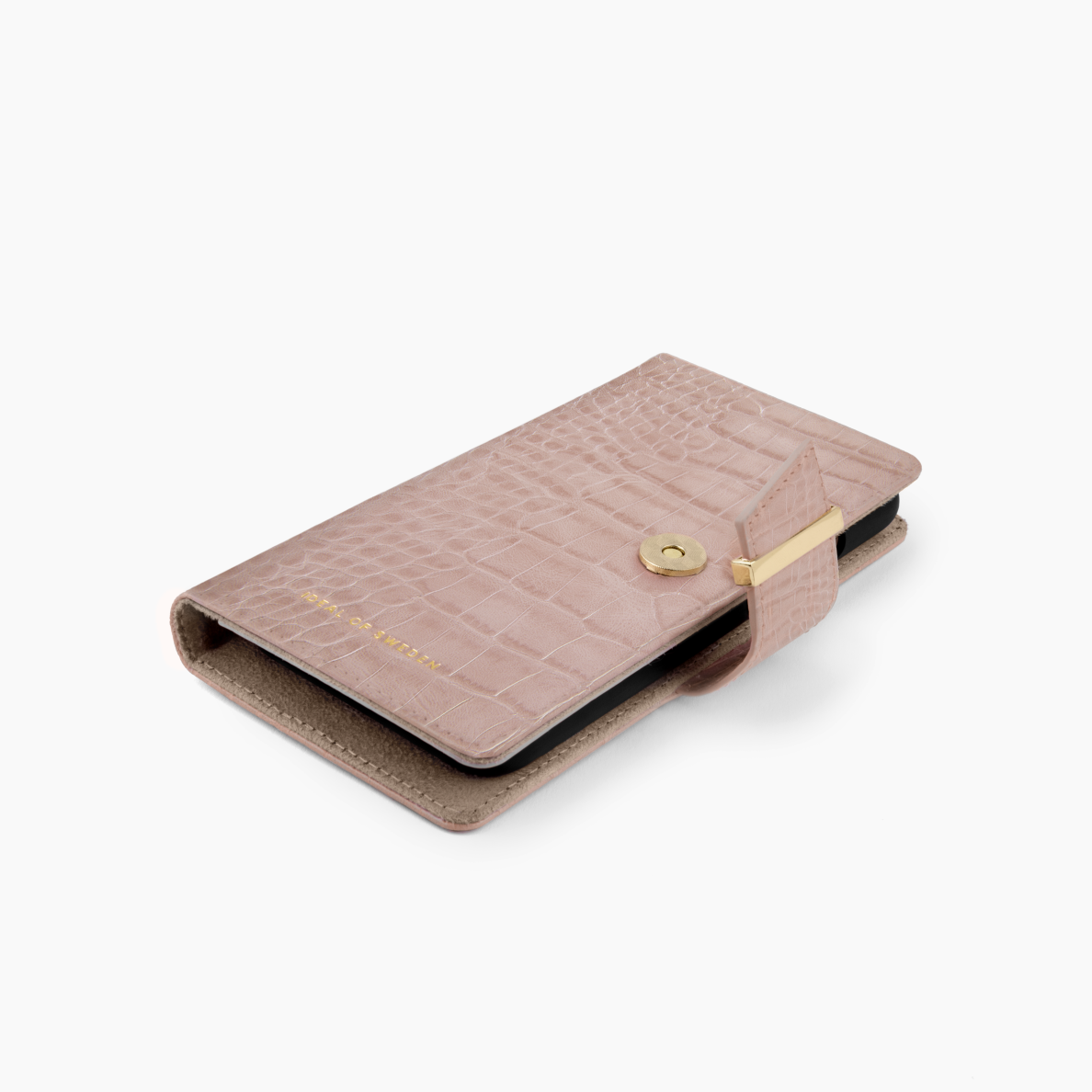 iPhone 11 PRO iDeal Of Sweden dėklas Wallet Rose Croco 3