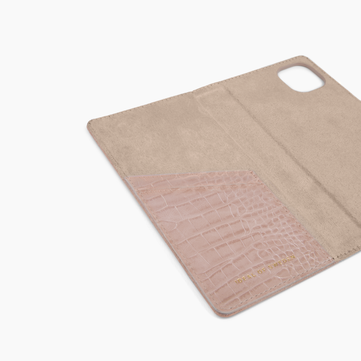 iPhone 11 PRO iDeal Of Sweden dėklas Wallet Rose Croco 4