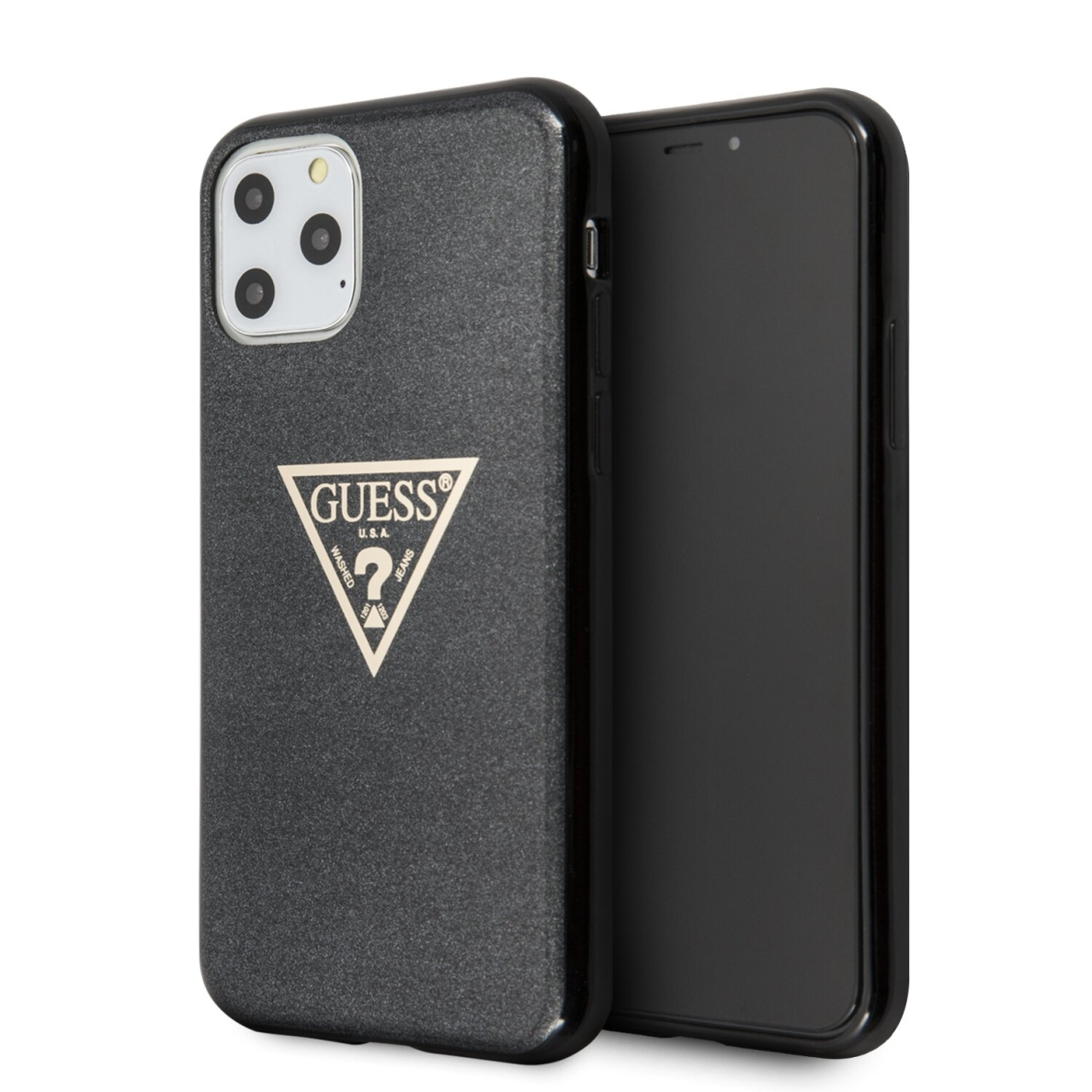 iPhone 11 PRO juoda GUESS nugarėlė GUHCN58SGTLBK iPhone 11 PRO juoda GUESS nugarėlė GUHCN58SGTLBK
