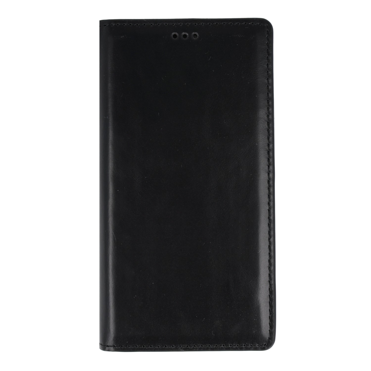 iPhone 11 Pro juodas odinis WAXFALL KLASSIKER dėklas