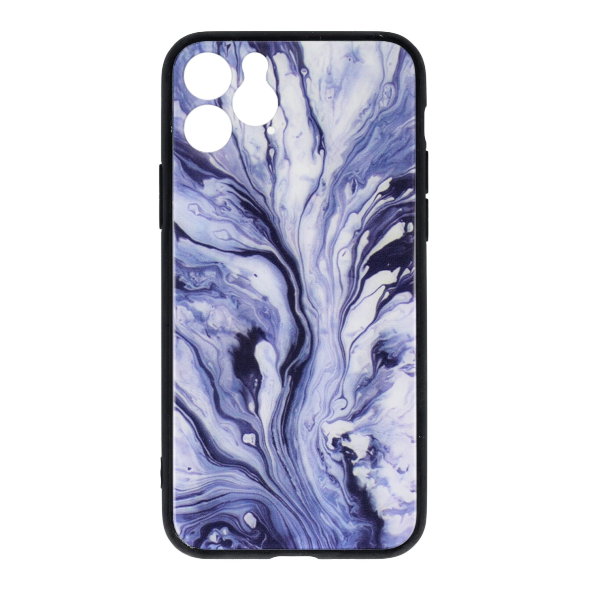 iPhone 11 PRO marble glass nugarėlė Style A purple