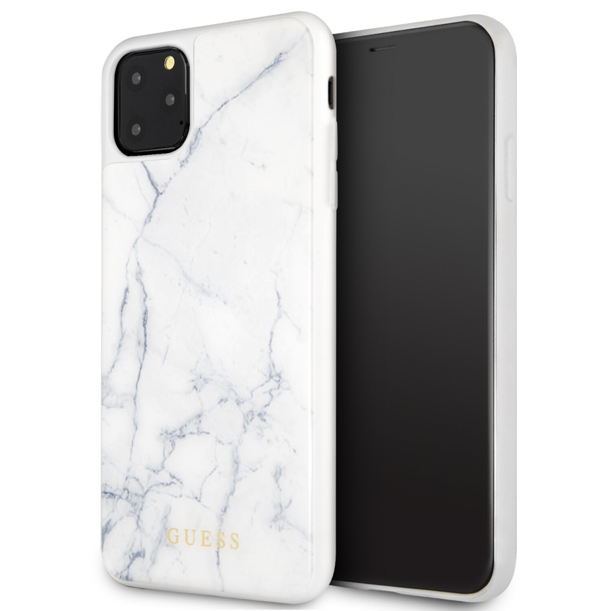 iPhone 11 Pro MAX balta GUESS nugarėlė GUHCN65HYMAWH
