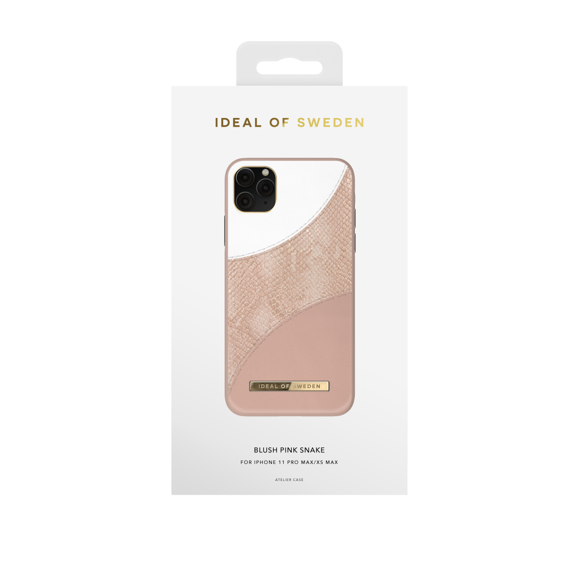iPhone 11 PRO MAX iDeal Of Sweden nugarėlė Blush Pink Snake 2