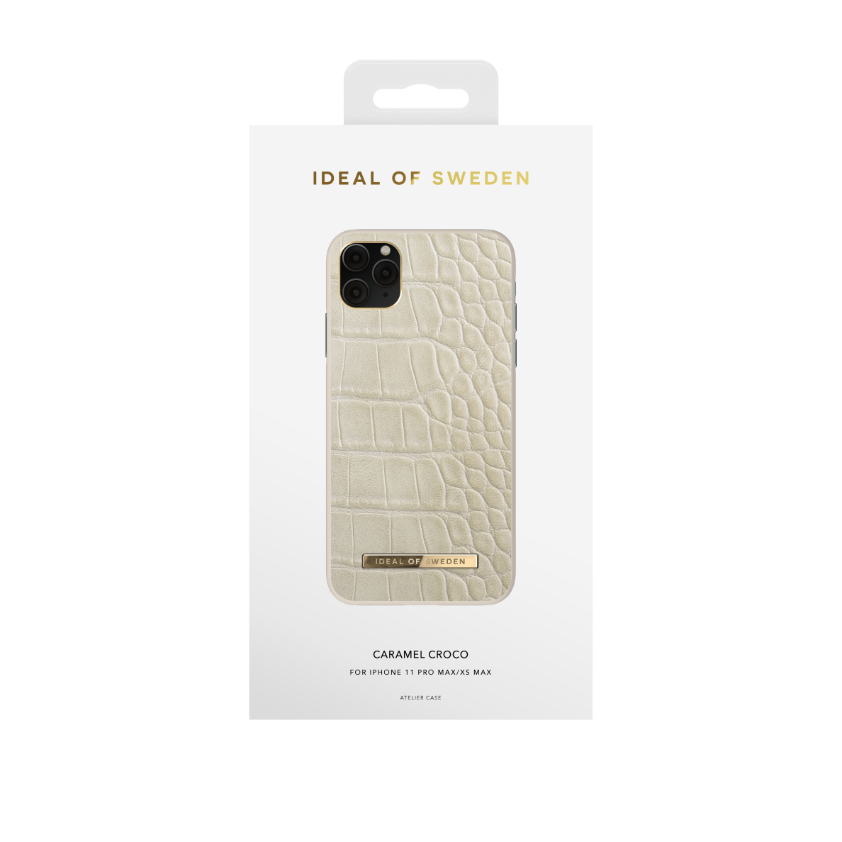 iPhone 11 PRO MAX iDeal Of Sweden nugarėlė Caramel Croco 1