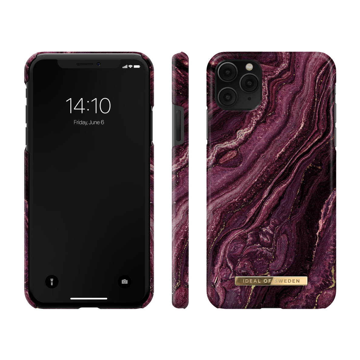 iPhone 11 PRO MAX iDeal Of Sweden nugarėlė Golden Plum 2