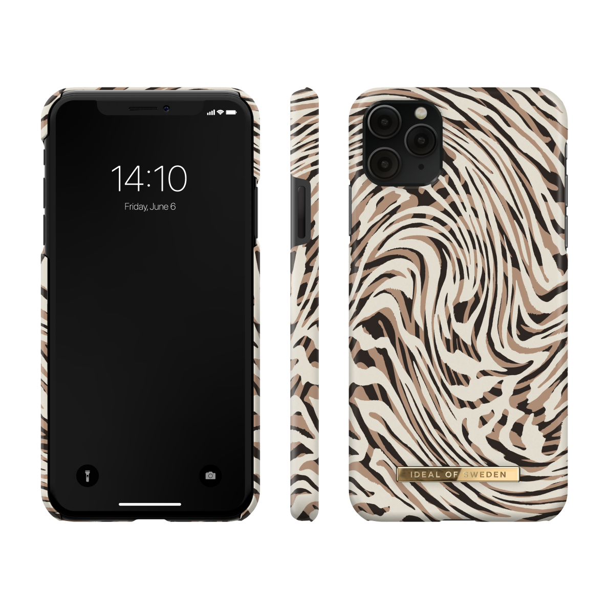 iPhone 11 PRO MAX iDeal Of Sweden nugarėlė Hypnotic Zebra 2