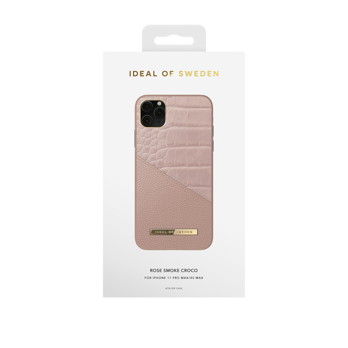 iPhone 11 PRO MAX iDeal Of Sweden nugarėlė Rose Smoke Croco 1