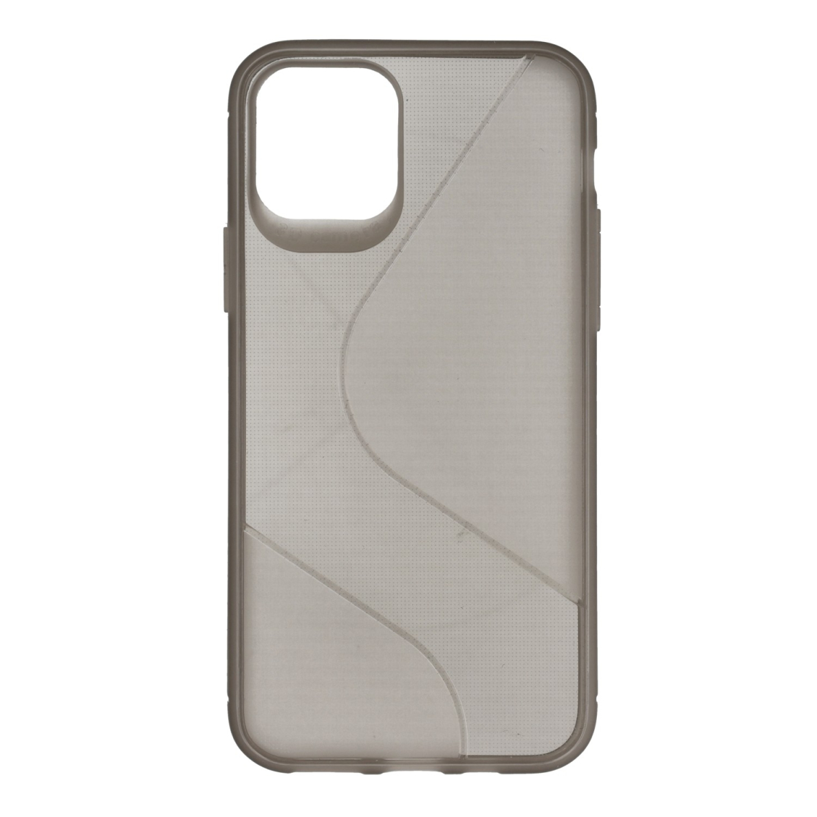 Iphone 11 PRO tamsiai skaidri S-CASE nugarėlė
