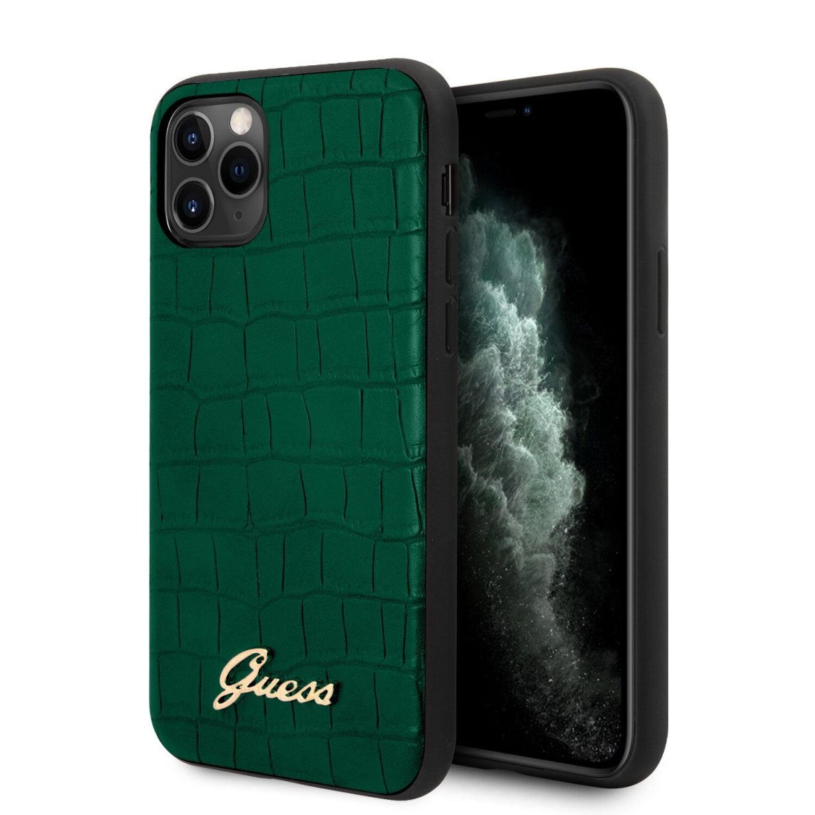 iPhone 11 PRO žalia GUESS nugarėlė GUHCN58PCUMLCRDG