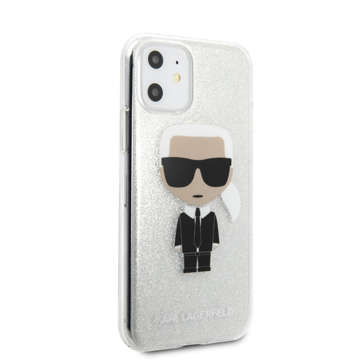 iPhone 11 sidabro sp. glitter KARL LAGERFELD nugarėlė KLHCN61TPUTRIKSL 3 iPhone 11 sidabro sp. glitter KARL LAGERFELD nugarėlė KLHCN61TPUTRIKSL 3