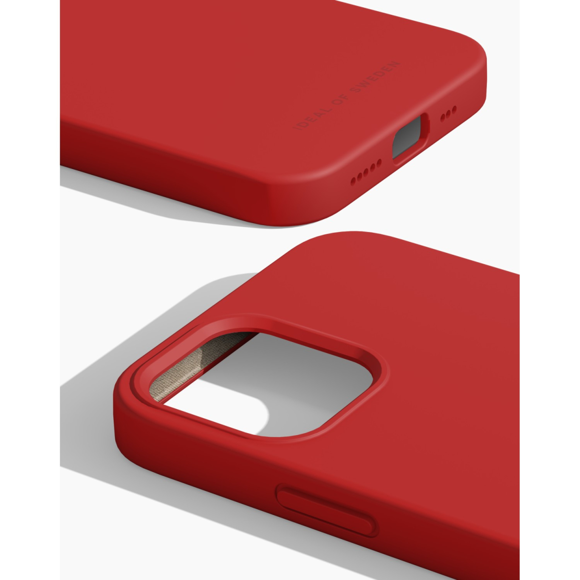 iPhone 12 / 12 PRO iDeal Of Sweden nugarėlė MagSafe Silicone Red 2
