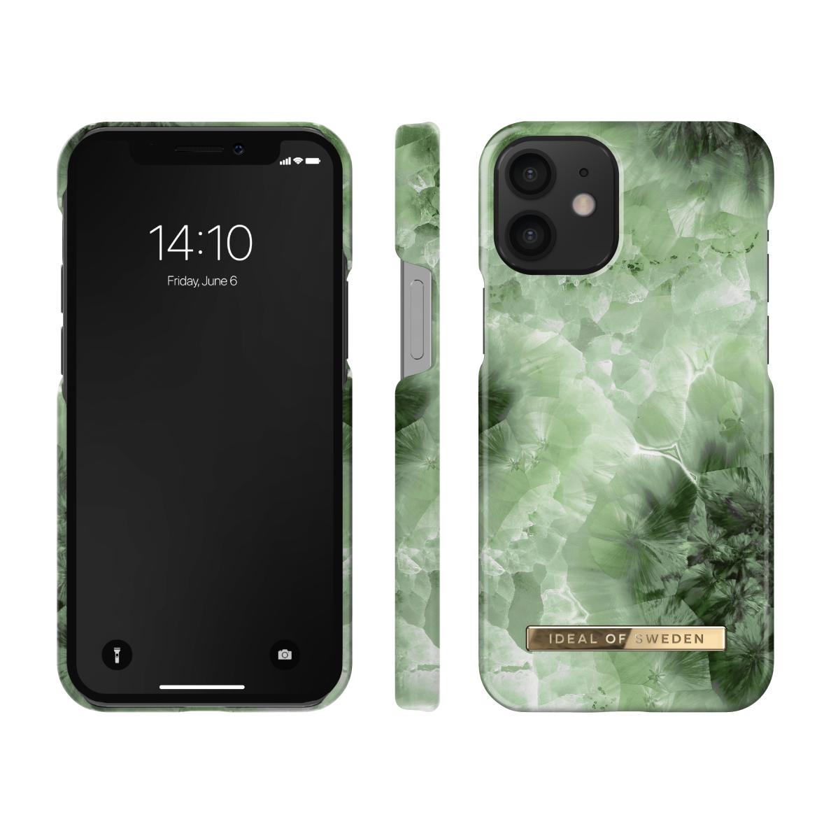 iPhone 12 MINI iDeal Of Sweden nugarėlė Crystal Green Sky 2