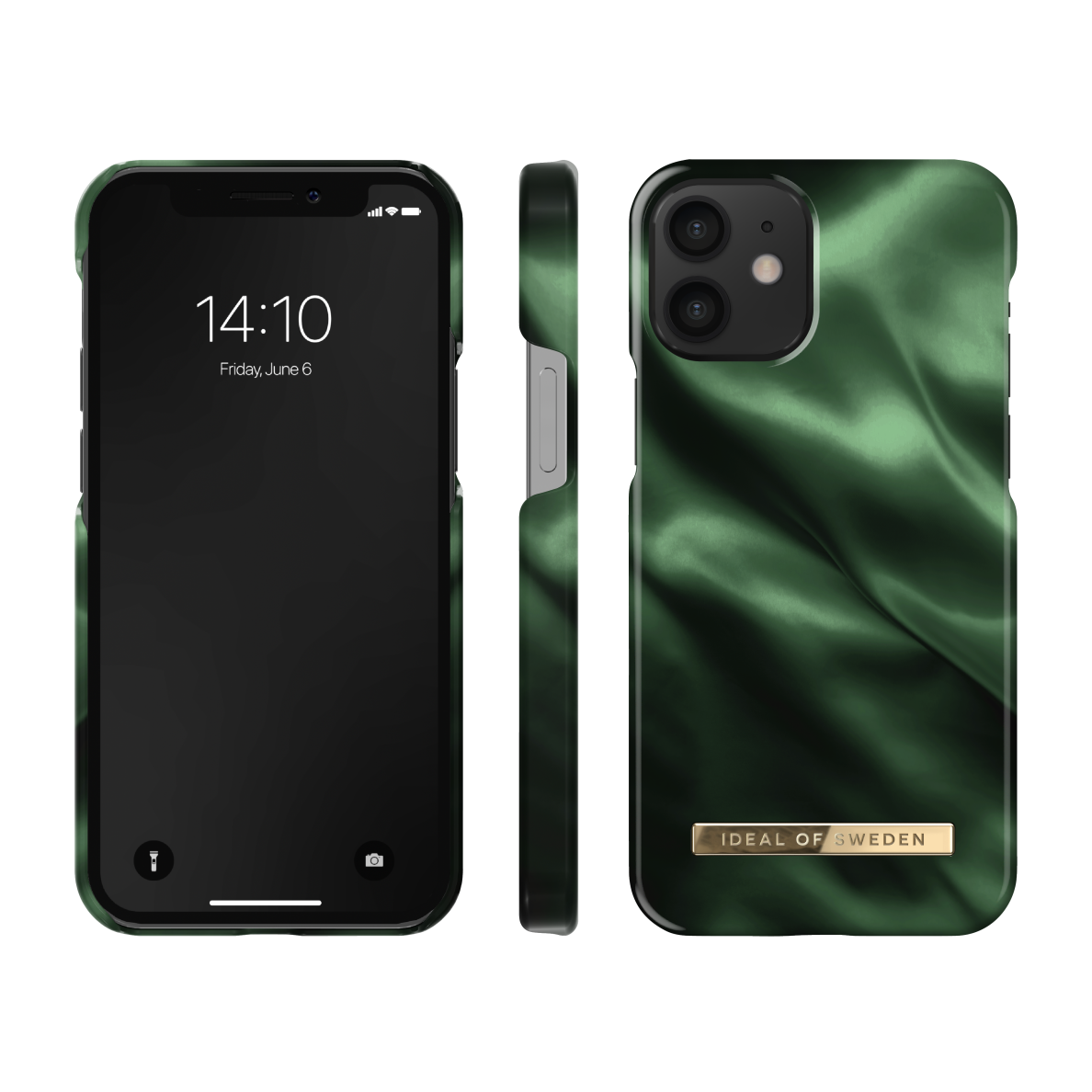 iPhone 12 MINI iDeal Of Sweden nugarėlė Emerald Satin 2